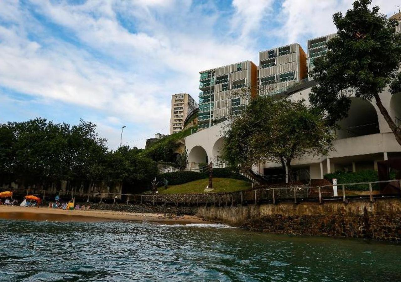 Cloc Marina Vista Mar p/ a Baía de Todos os Santos Apartamento Salvador Exterior foto