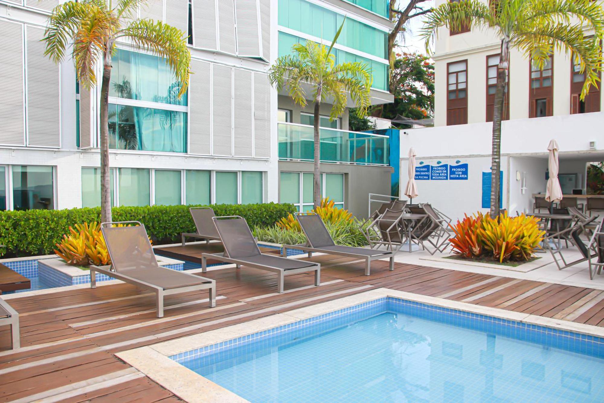 Cloc Marina Vista Mar p/ a Baía de Todos os Santos Apartamento Salvador Exterior foto