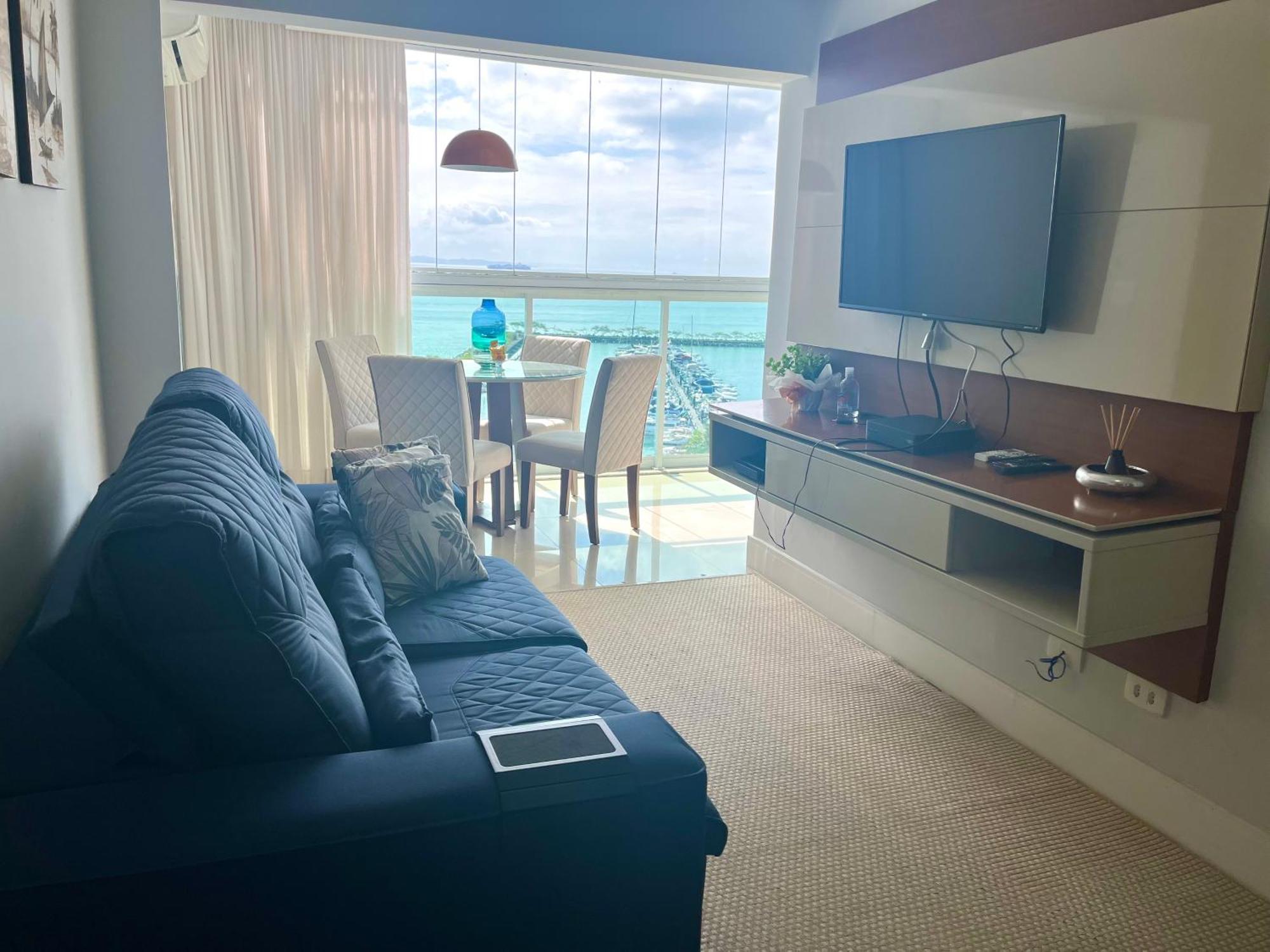 Cloc Marina Vista Mar p/ a Baía de Todos os Santos Apartamento Salvador Exterior foto